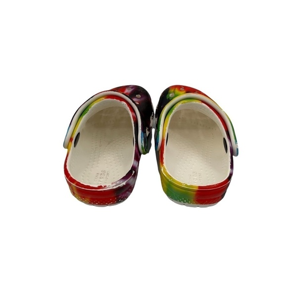 Crocs Tie Dye Slip On Shoes Size 4 C Toddler - Picture 6 of 7